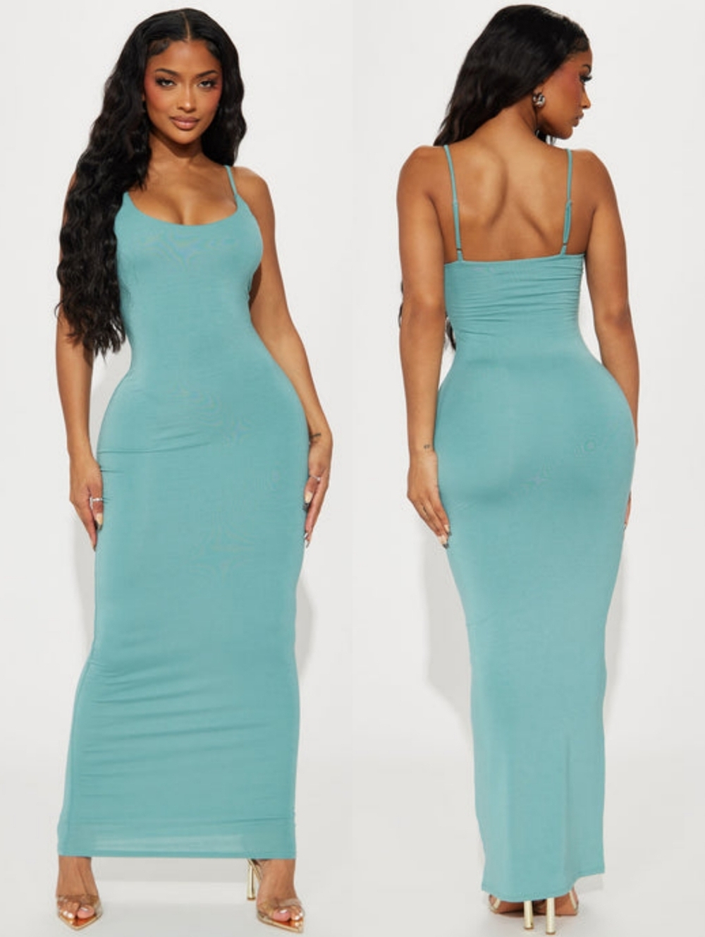 FASHION NOVA | Ajay Maxi Dress - Sage